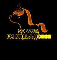 Gold Horse GIF