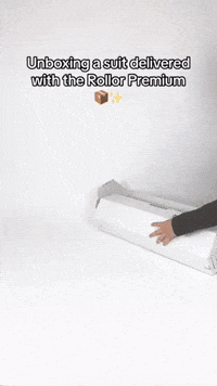 Unboxing suit in the Rollor Premium Packaginga