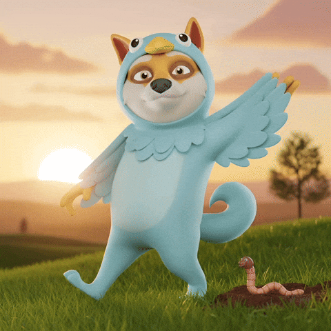 Happy Digital Art GIF by Doge Pound