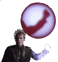 O Superman Big Science Sticker by Laurie Anderson