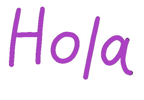 odielaletters giphyupload hello hi hola Sticker