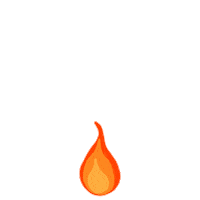 Fire Flame Sticker