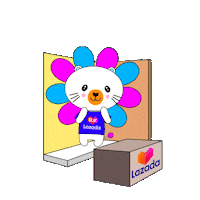 Happy Pink Sticker by Lazada Singapore