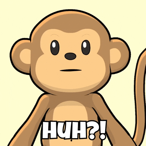 Confused No Idea GIF by Wise Monkey Meme