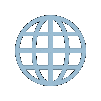 hoaghospitalfoundation internet bold enterprise spinning globe Sticker
