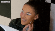 Make-Up Reaction GIF by BBC Three