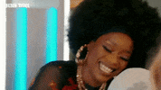 Maya Jama Reaction GIF by BBC Three