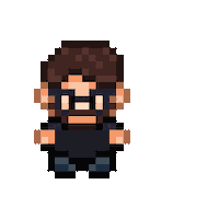 Video Games Pixel Art Sticker