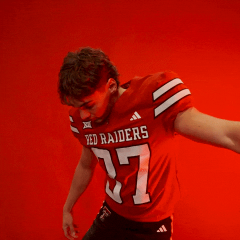 Ian Hershey GIF by Texas Tech Football