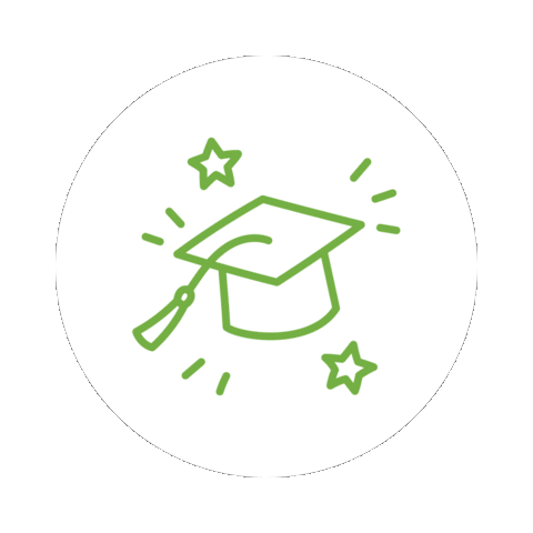 Graduation Healthcare Sticker by UnitekLearning