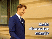 Main Character Energy GIF by Sealed With A GIF