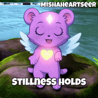 Peace Glow GIF by MishaHeartseer