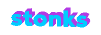 Stonks Sticker by Alissandra