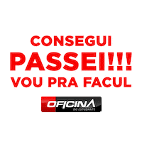 oficinadoestudante usp cursinho facul vestibulando Sticker