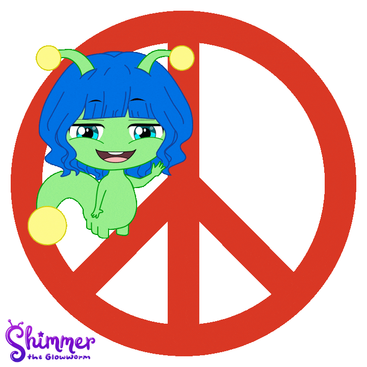 Celebrate Good Vibes Sticker by ShimmertheGlowworm