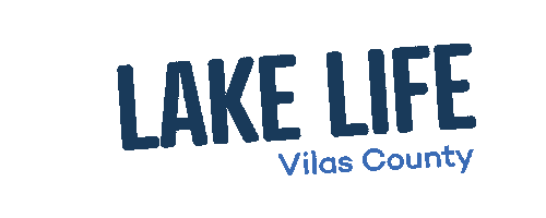 Lake Life Sticker by Vilas County, Wisconsin