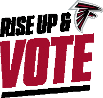 Voting Atlanta Falcons Sticker by NFL