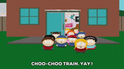 excited kids GIF by South Park 