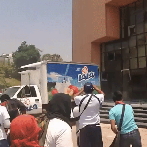 Protesters Drive Truck Into Guerrero's Congress Building Over Missing Students