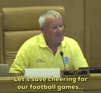 Cheering For Football Games GIF by Get The Coast