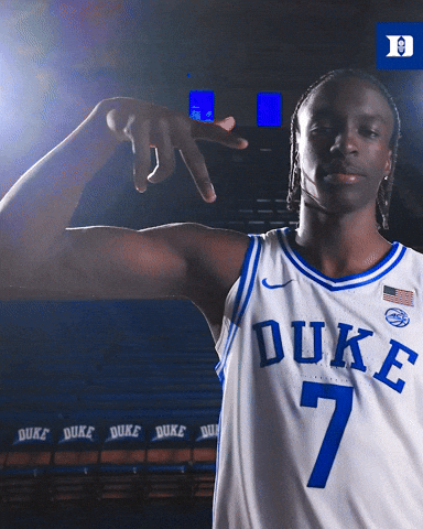 Dukembb Dame GIF by Duke Men's Basketball