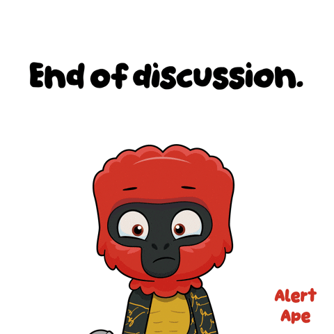 Nothing To Say Shut Up GIF by VeeFriends