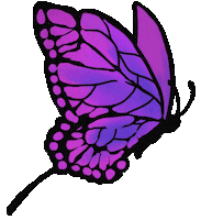 Butterfly Papillon Sticker