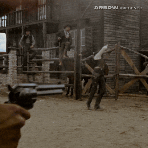 Clint Eastwood Cowboys GIF by Arrow Video