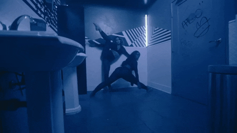 yellabeezy giphygifmaker happy dance hot GIF