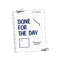 cowrksindia work done list todolist Sticker