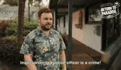 Impersonating A Police Officer GIF by Death In Paradise