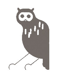 Night Bird Sticker