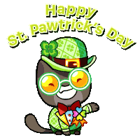 St Patricks Day Smile Sticker by Mino Games