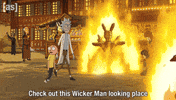 Rick And Morty Burn GIF by Adult Swim