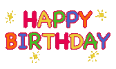 Happy Birthday Celebration Sticker