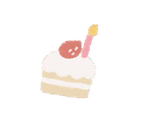 Birthday Cake Sticker