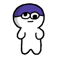 xindy_ welcome ta-da 짜잔 expressionless Sticker