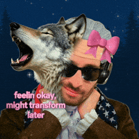 Wolf Transforming GIF