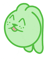 Bunny GIF by Motherbrainart