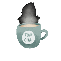tomchai caj chaitime masalachai časnačaj Sticker