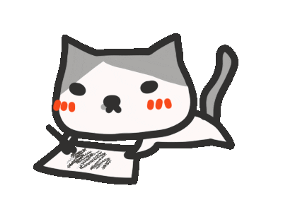 Cat Drawing Sticker by yomoyeah
