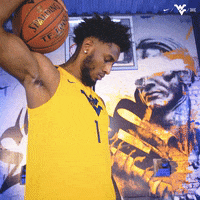 College Basketball Mountaineers GIF by WVU Sports