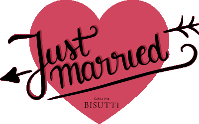just married love Sticker