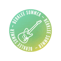 Berklee College Of Music Sticker by Berklee Summer Programs