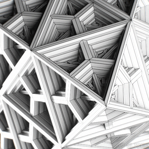 Black And White Art GIF by Pi-Slices