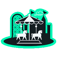 Theme Park Fun Sticker by Hartmann Agency