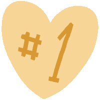 The Best Love Sticker by Prosa de Cora