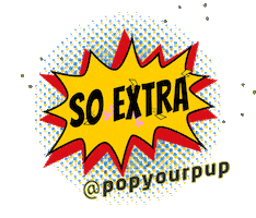 pop art love Sticker by Pop Your Pup!™