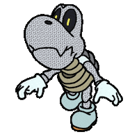 Mario Bones Sticker