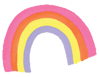 Happy Rainbow Sticker by Rifle Paper Co.